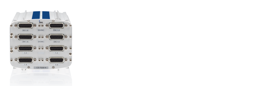 imc C-SERIES data acquisition (DAQ) system